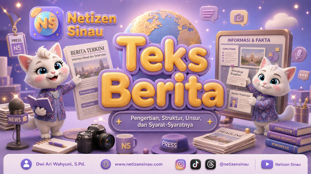Teks Berita Kelas 7 SMP/MTs: Pengertian, Struktur, Unsur, dan Syarat-Syaratnya